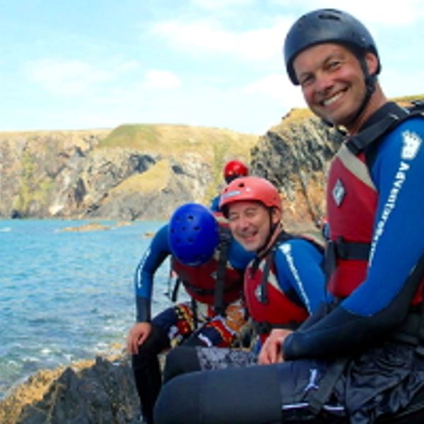 Coasteering Ceibwr bay